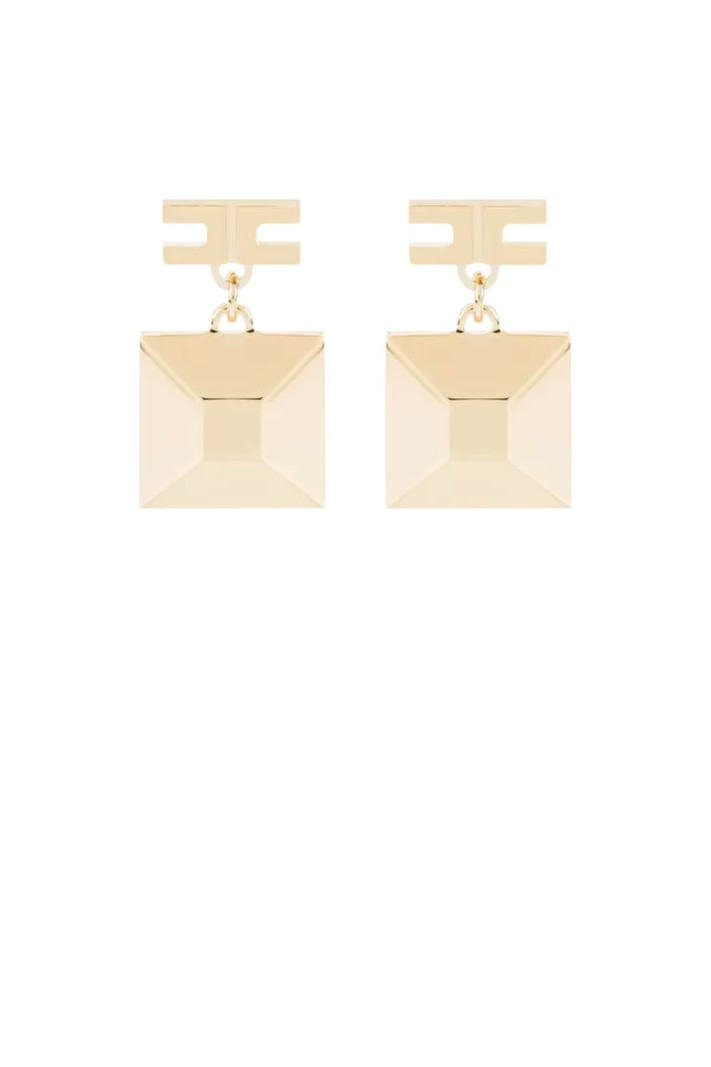 ELISABETTA FRANCHI Elisabetta Franchi earring stud pendant Gold