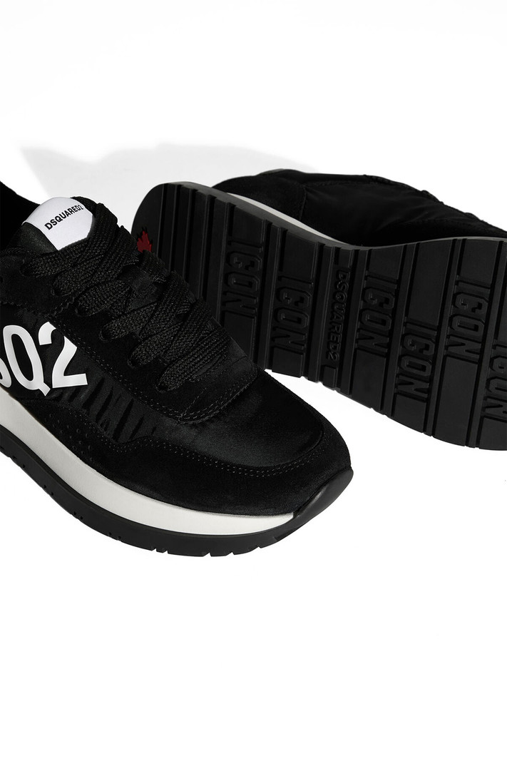 DSQUARED2 Dsquared2 runner with brand name  Black