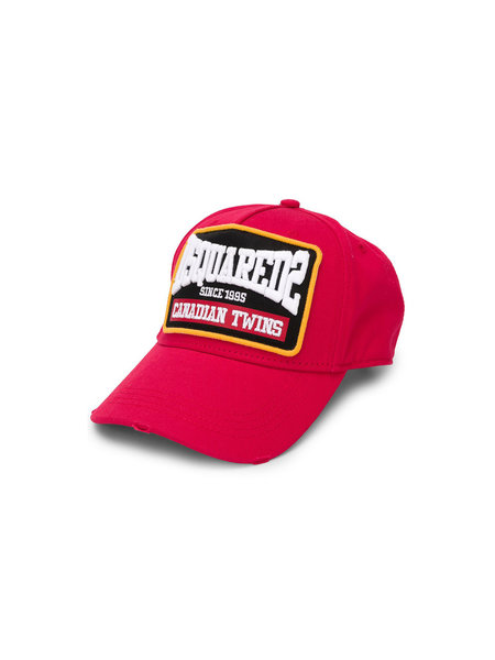 DSQUARED2 Dsquared2 canadian twins cap Red