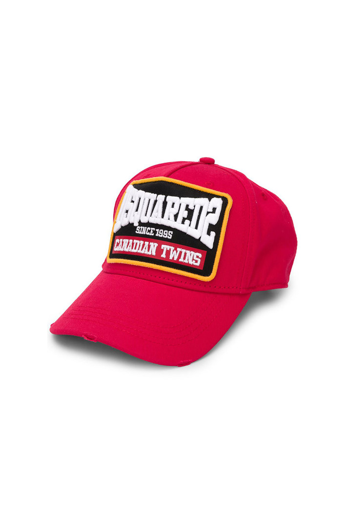 DSQUARED2 Dsquared2 canadian twins cap Red