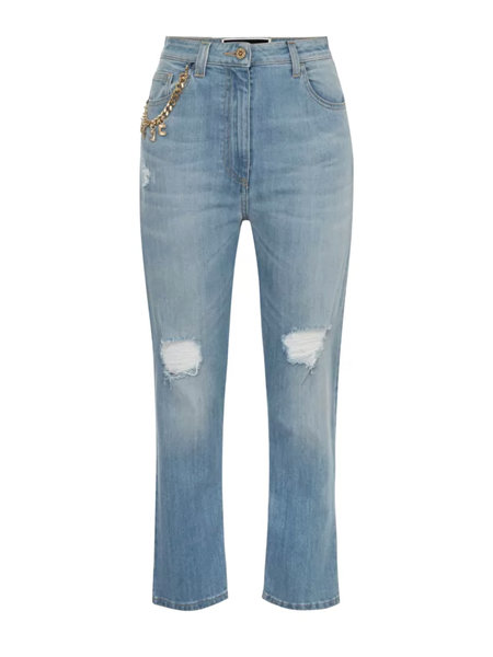 ELISABETTA FRANCHI Elisabetta Franchi jeans  licht Blauw ( zonder ketting en zeer smalle taille )