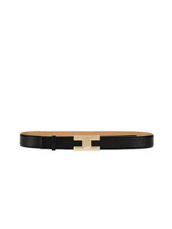ELISABETTA FRANCHI Elisabetta Franchi belt chain in logo processed Black