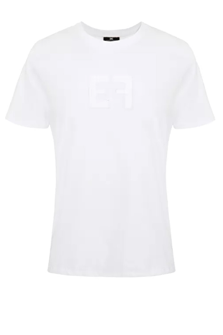 ELISABETTA FRANCHI Elisabetta Franchi  T-shirt met logo Wit