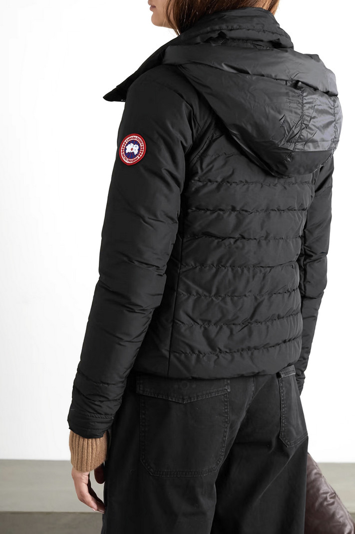 CANADA GOOSE Canada Goose Women's HyBridge Base Down Jacket Matte Finish Black