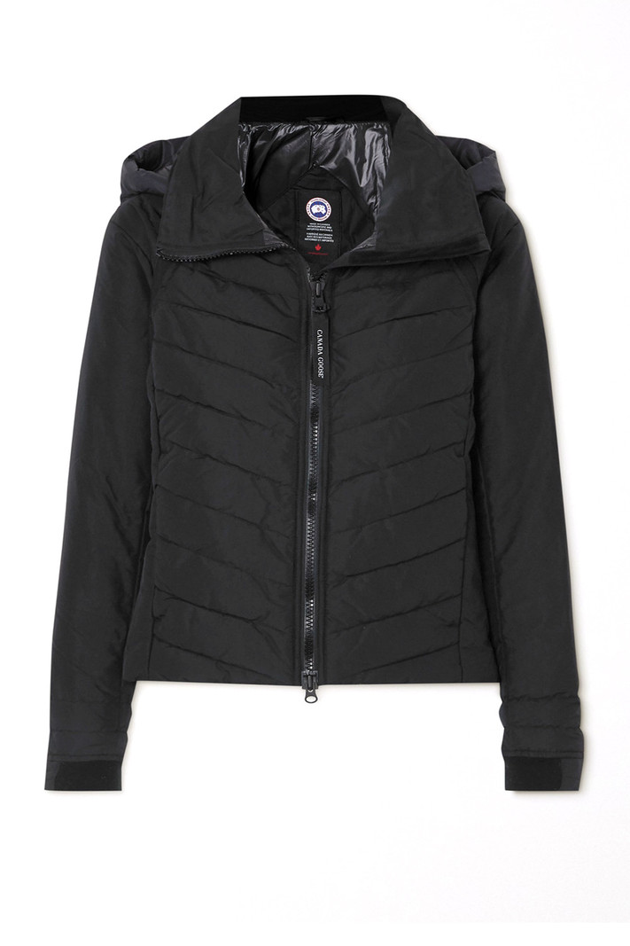 CANADA GOOSE Canada Goose Women's HyBridge Base Down Jacket Matte Finish Black