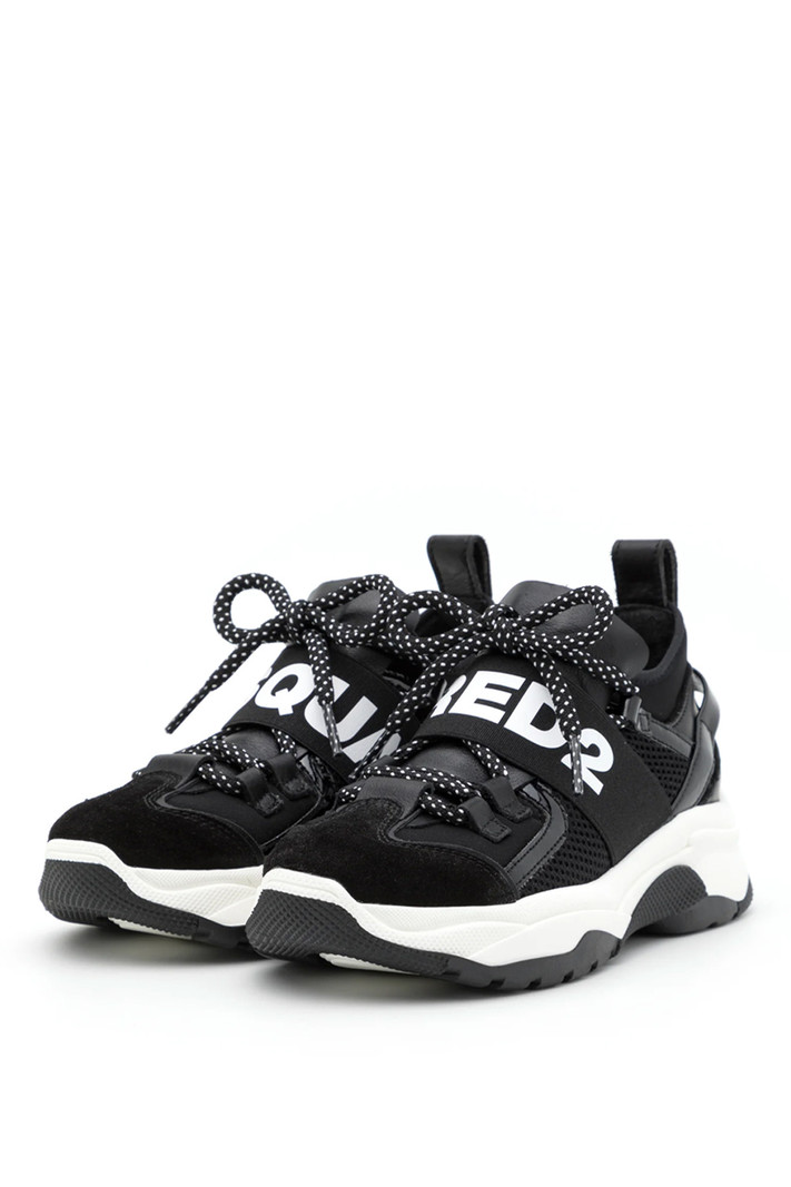 DSQUARED2 Dsquared Sneaker Bumpy with black strap Black