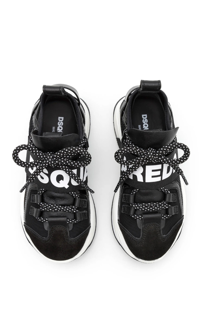 DSQUARED2 Dsquared Sneaker Bumpy with black strap Black