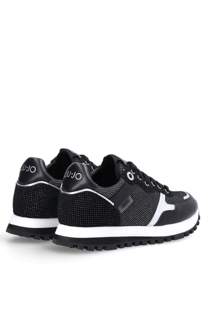 LIU JO Liu Jo trainer maxi wonder 01 with mesh Black