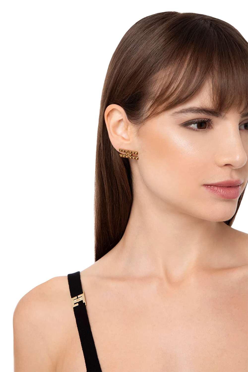 ELISABETTA FRANCHI Elisabetta Franchi oorbel stud butterfly  Goud