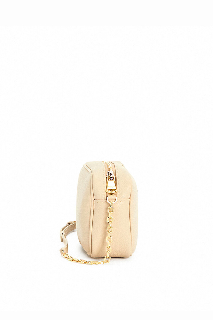 PATRIZIA PEPE Patrizia Pepe Small Camera Case crossbody bag Beige