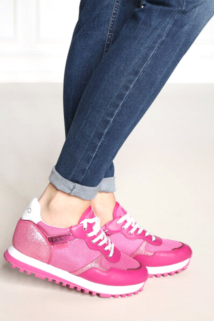 LIU JO LIU JO wonder 01 sneaker fuschia Roze