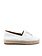 Z (S(UPER SALE Dsquared2 espadrilles silver D2 logo White