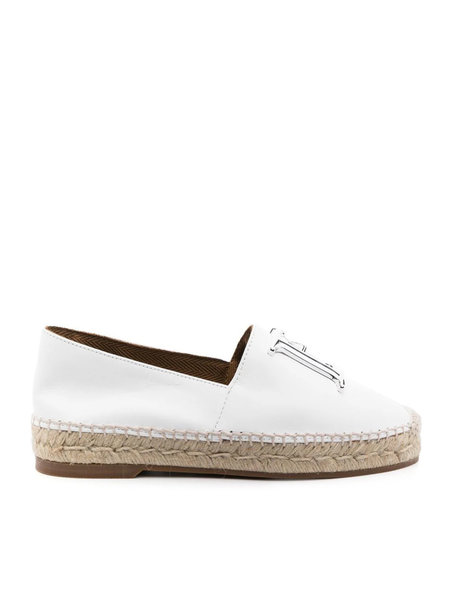 Z (S(UPER SALE Dsquared2 espadrilles zilveren D2 logo Wit