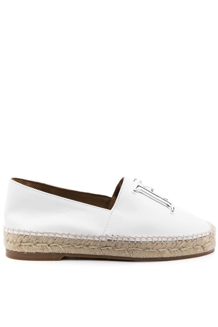 DSQUARED2 Dsquared2 espadrilles silver D2 logo White