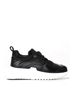 Z (S(UPER SALE PHILIPP PLEIN sneaker with rhinestones BLACK