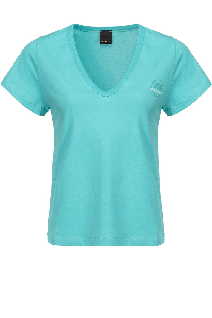 PINKO Pinko tshirt with logo Green