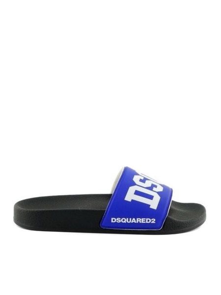 Dsquared2 badslipper Blauw