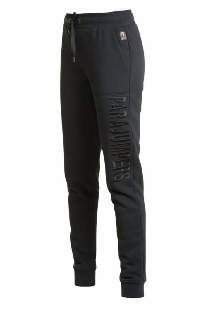 PARAJUMPERS Parajumpers jogging trousers franca embroidered logo pencil Black