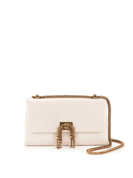 ELISABETTA FRANCHI Elisabetta Franchi bag with chain creamy White