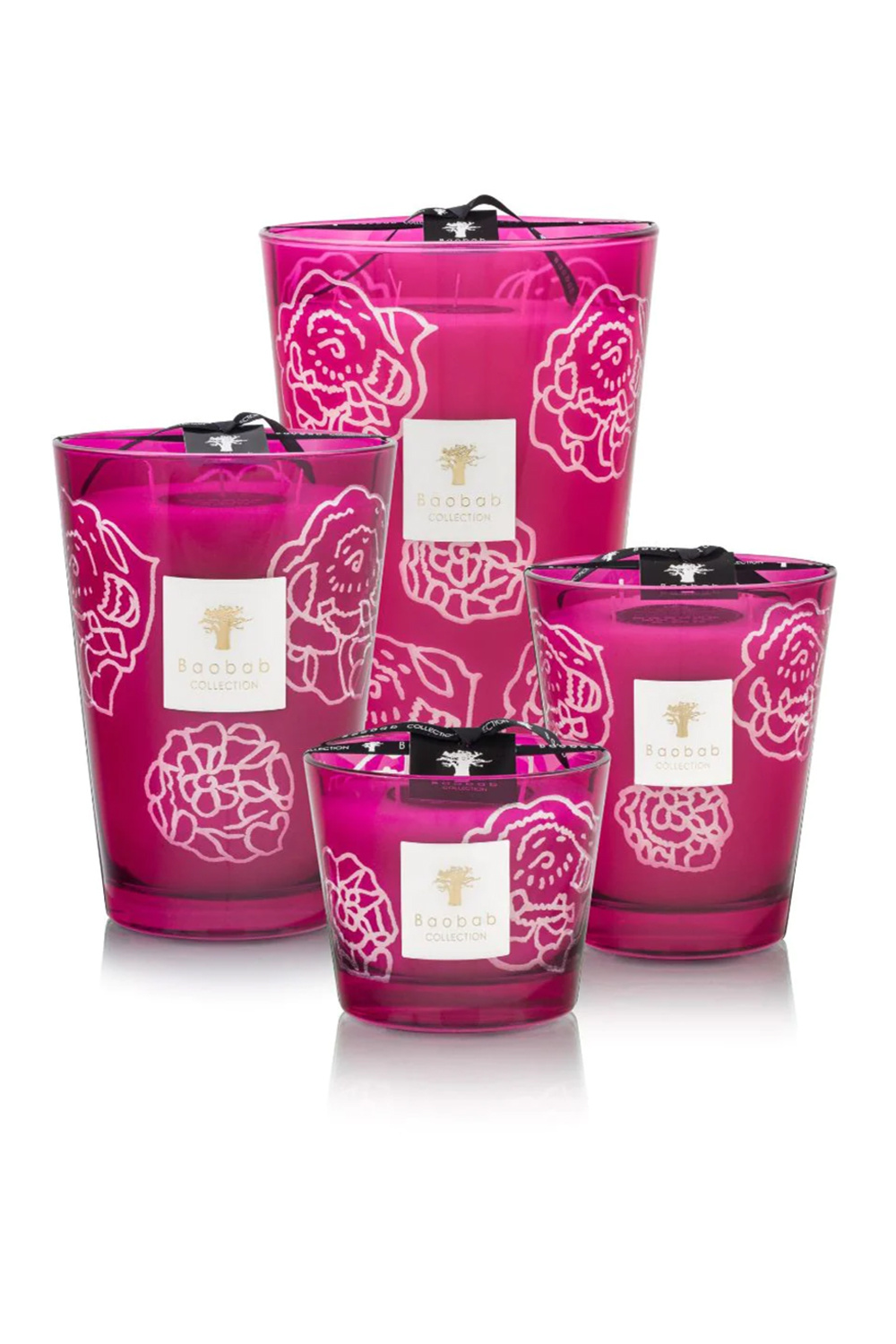 BAOBAB COLLECTION Baobab Roses Burgundy Luxury MAX 10