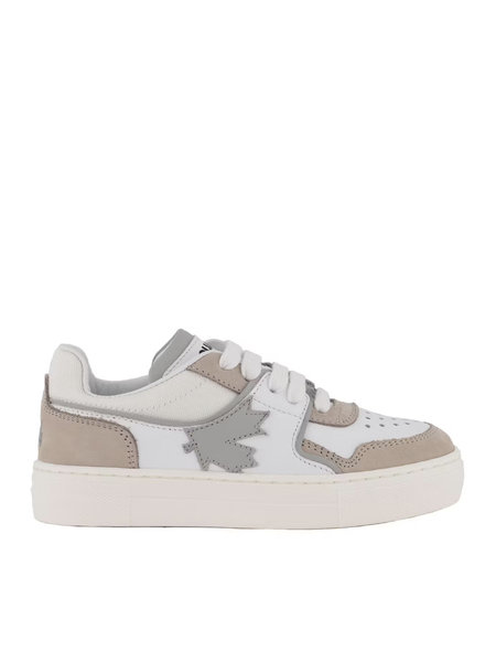 DSQUARED2 Dsquared2 trainer beige / grey details White