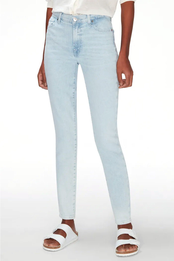 SEVEN FOR ALL MANKIND Seven for all mankind highwaist skinny light Blue