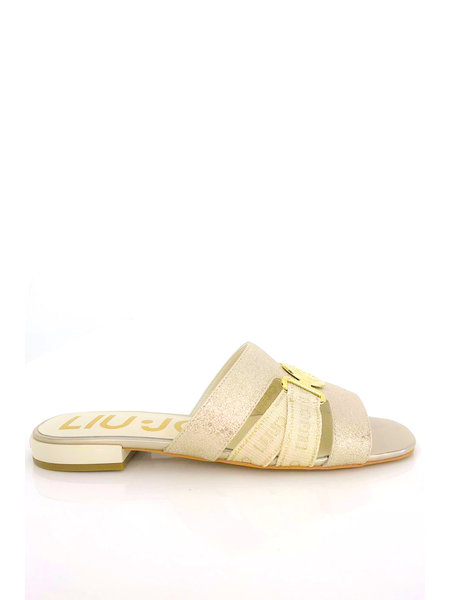 LIU JO LIU JO Astra slipper glitter Gold