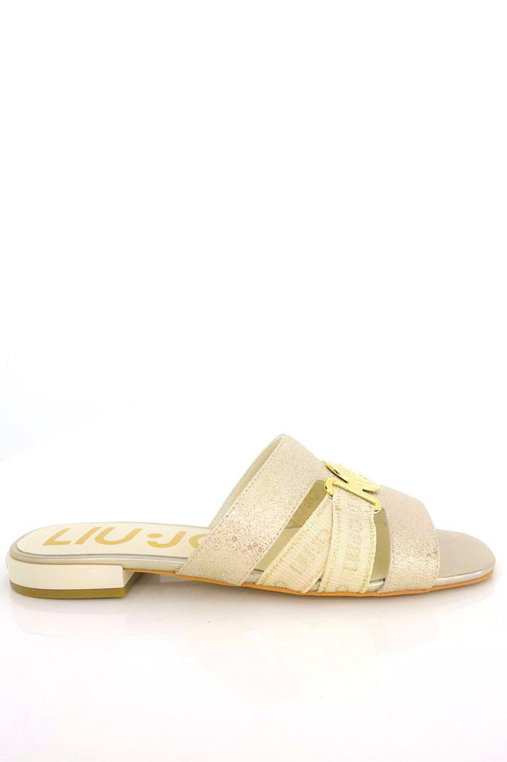 LIU JO LIU JO Astra slipper glitter Goud