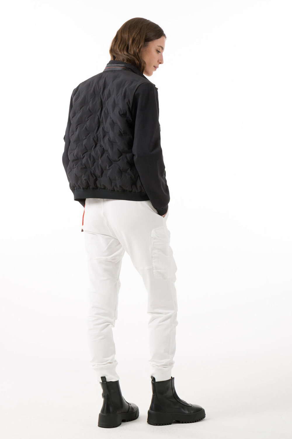 PARAJUMPERS Parajumpers Taga hybrid bomber jacket Black