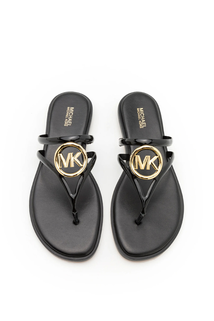 MICHAEL KORS Michael Kors Hampton flat sandal Black