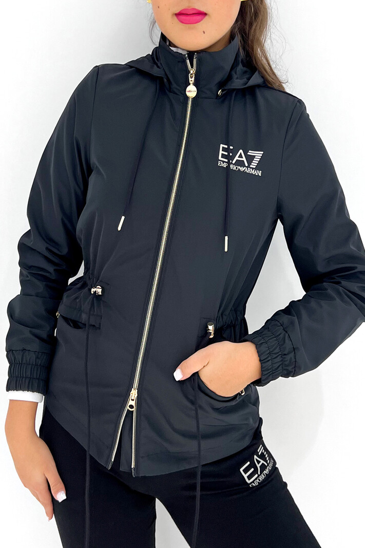 EA7 Emporio Armani jas Zwart Dresscode