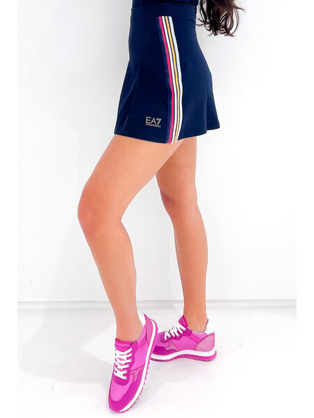 Z (S(UPER SALE EA7 Emporio Armani pleated skirt Blue