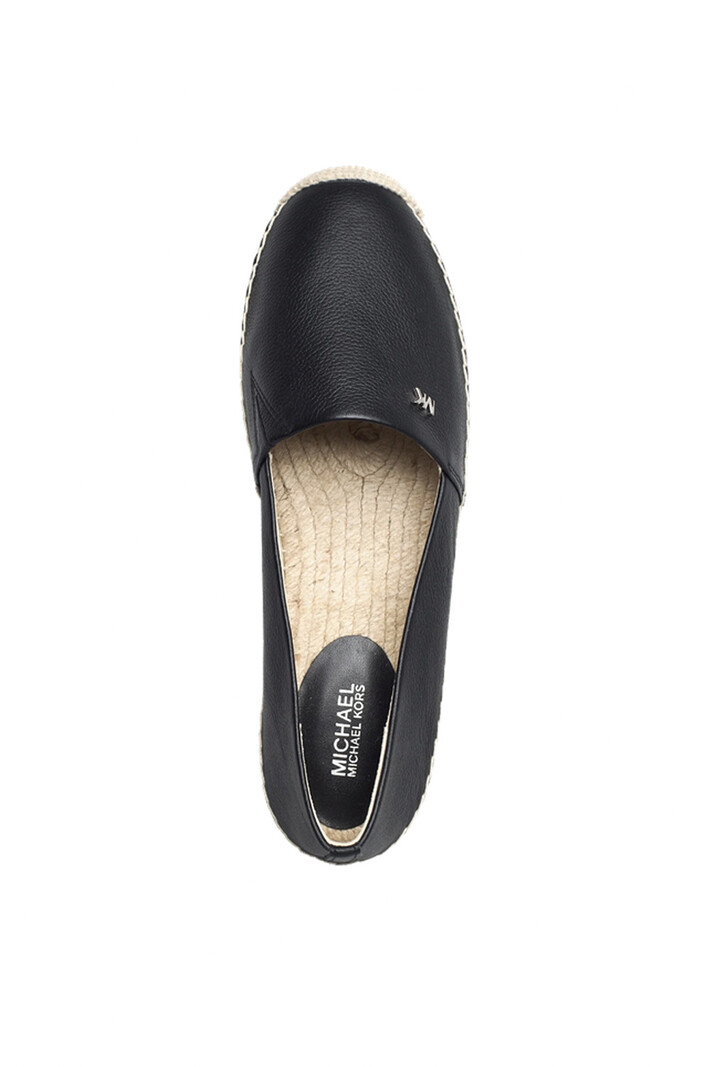 MICHAEL KORS Michael Kors loafer / espadrilles kendrick slip on Zwart ( valt een halve / hele maat groter uit )