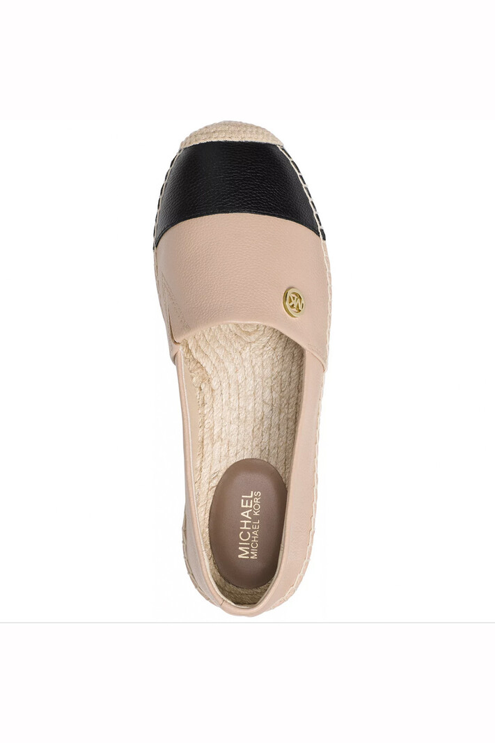 MICHAEL KORS Michael Kors loafer / espadrilles kendrick toe cap Nude / Black