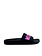 MOSCHINO + Kids Moschino slipper  neon roze logo Zwart (valt klein uit)