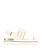 HOGAN Hogan sandaal H257 H222 sandalo fascia croco Ivory Wit ( vallen een halve maat tot 1 maat groter uit )