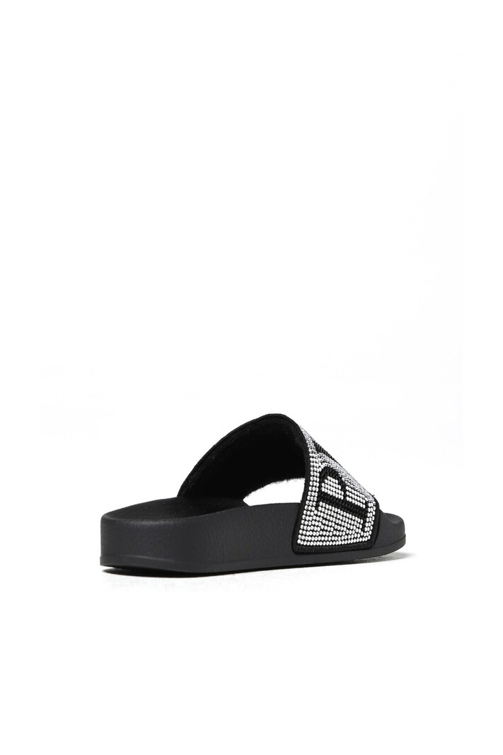 PHILIPP PLEIN Philipp Plein KIDS swim sandal with rhinestones Black