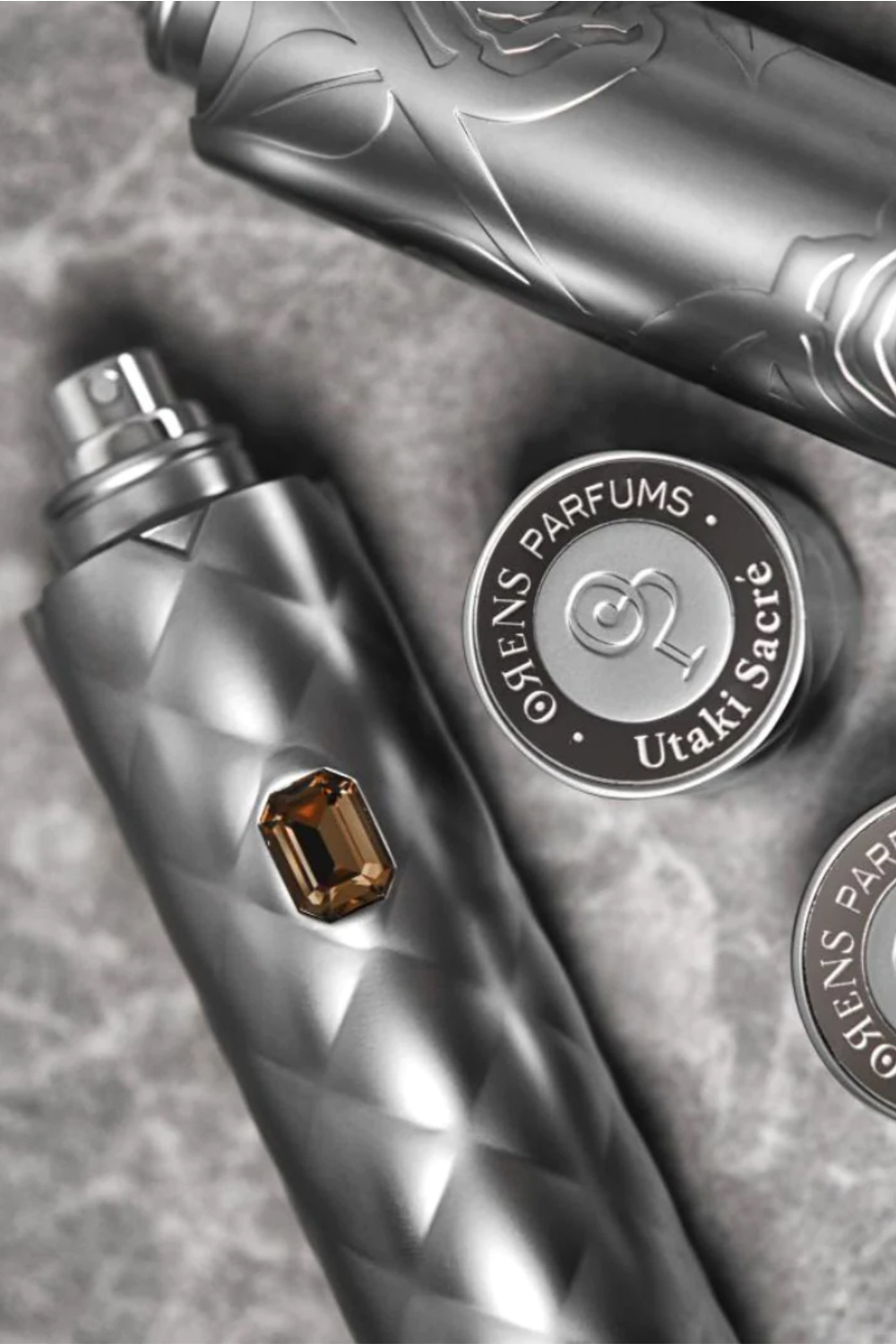 ORENS PARFUMS Paris Orens Parfums Utaki Sacre Zilver 100 ml ( 2x 50 ml )