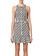 ELISABETTA FRANCHI Elisabetta Franchi dress in print cream white with Black