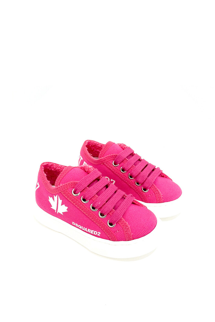 DSQUARED2 Dsquared2 KIDS trainers lined interior Fuschia Pink