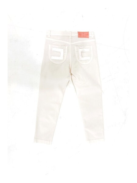 Z (S(UPER SALE Elisabetta Franchi La Mia Bambina jeans room Wit