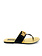 MOSCHINO + Kids Moschino slipper with gold logo Black