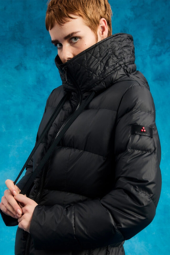 Peuterey Nunki MQE winter coat, long model Black  (valt klein uit)
