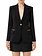 ELISABETTA FRANCHI Elisabetta Franchi longer jacket jacket with chain detail gold Black