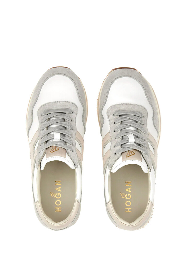 HOGAN Hogan sneakers Midi H222 White Ivory Grey Beige