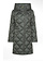 Peutery  down jacket / winterjas met diamond-shaped quilting PROXIE MQE Groen