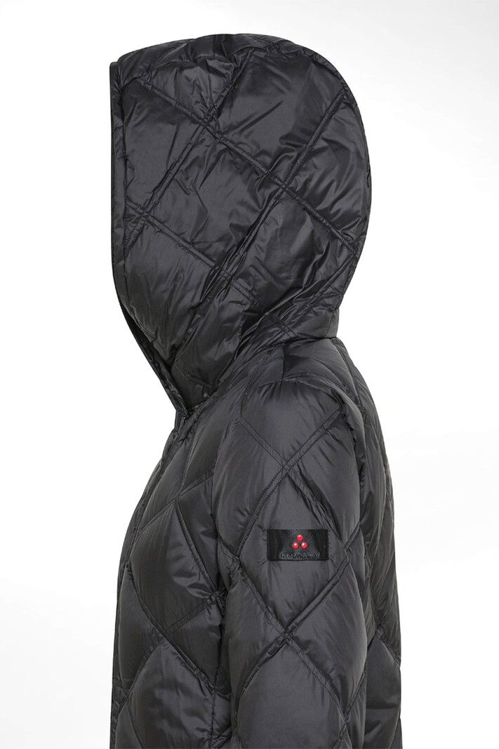 Peuterey  down jacket / winterjas met diamond-shaped quilting PROXIE MQE Zwart