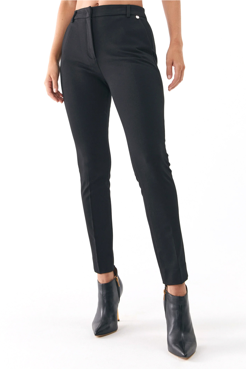 LIU JO LIU JO Trousers strech with straight leg Black