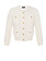 ELISABETTA FRANCHI Elisabetta Franchi Knitted cardigan / cardigan with pockets Burro / White