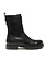 PATRIZIA PEPE Patrizia Pepe lederen biker boot / enkellaars Zwart